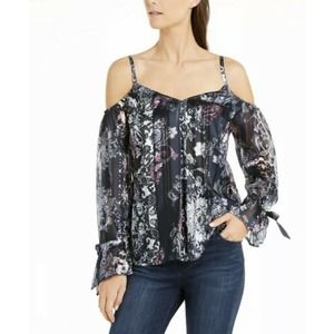 INC Top Cordelia Patch Sz 3X Lined